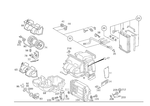 1248308060 - Heating and Ventilation: Heater Housing for Mercedes-Benz Image