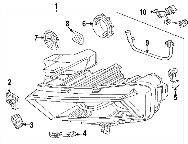 92156L1600 - : Outer Bracket for Hyundai Image