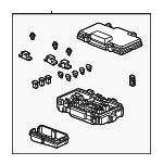 38250SCVA02 - Electrical: Fuse &amp; Relay Box for Honda: Element Image