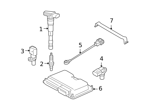 Powertrain Control for 2009 Audi S6 #0
