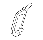 20986857 - Body: Handle for Cadillac: Escalade, Escalade ESV, Escalade EXT | Chevrolet: Avalanche, Silverado 1500, Silverado 2500 HD, Silverado 3500 HD, Suburban 1500, Suburban 2500, Tahoe | GMC: Sierra 1500, Sierra 2500 HD, Sierra 3500 HD, Yukon, Yukon XL 1500, Yukon XL 2500 Image