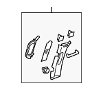 20986782 - Body: Upper Center Pillar Trim for Cadillac: Escalade, Escalade ESV, Escalade EXT Image