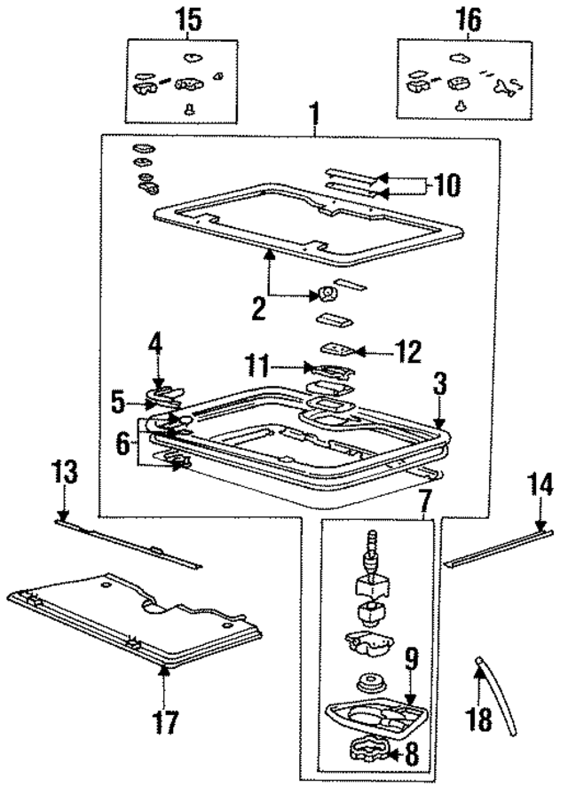 1991  1991 Mazda Frame Seal ZZL069832
