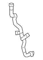 T4K4894 - : Water Outlet for Jaguar: I-Pace Image