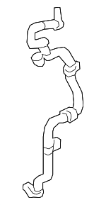 T4K5000 - : Outlet Hose for Jaguar: I-Pace Image