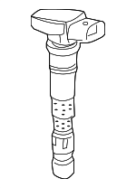22905715 - Electrical: Direct Ignition Coil for Audi: A3 Quattro, Q7, TT, TT Quattro Image