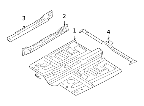 Floor for 2007 Ford Five Hundred #0