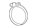 9611110800 - Engine: Intake Hose Clamp for Lexus: IS300, NX350, RX350, TX350, UX200, UX250h, UX300h Image