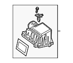 17705F2090 - : Filter Cover for Lexus: UX200 Image