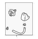AMR5114 - Electrical: Nozzle Assembly for Land-Rover Image