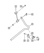 V5272324AC - Rear Suspension: Sway Eliminator Link for Mopar Image
