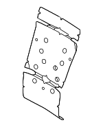 ML3Z14D696AB - Body: Seat Back Heater for Ford Image