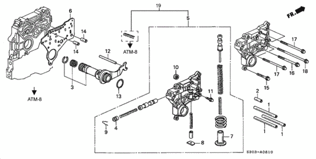 AT Regulator for 2000 Honda Prelude #0