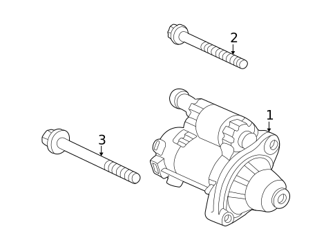 Starter for 2006 Honda CR-V #1