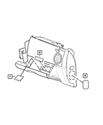4680610AA - Labels: Air Bag Label for Mopar Image