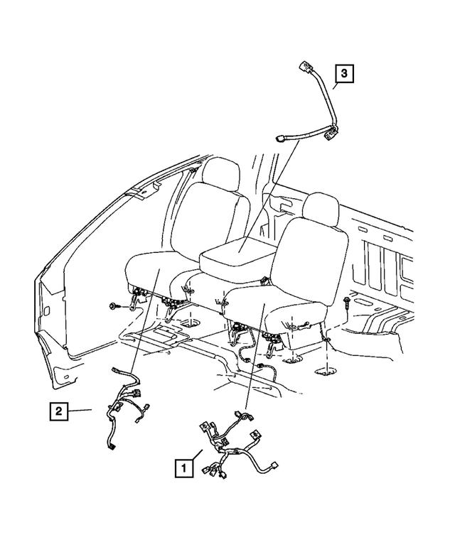 68000271AA - Electrical: Console Wiring for Mopar Image