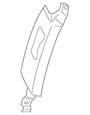 99755529100 - Body: Deform Element for Porsche Image