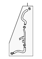 575703L000 - Steering: Return Tube for Hyundai: Azera Image