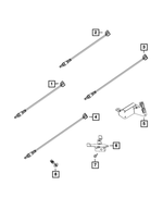 68161550AE - Electrical: Oxygen Sensor Bracket for Ram: 1500, 1500 Classic Image