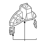 61607AC900 - : 2000-2004 Toyota Avalon - Inner Wheelhouse for Toyota: Avalon Image