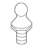 WHT000695A - Engine: Grommet Ball Stud for Audi Image