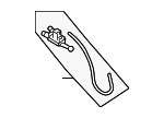 86655AA030 - Body: Lower Hose for Subaru: Forester, Impreza Image