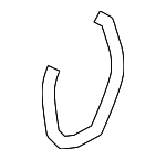 1K0145769H - Cooling System: Vacuum Line Clip for Volkswagen Image