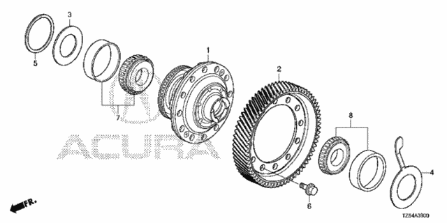 AT Differential (DCT) for 2017 Acura MDX #0