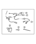 82208925AC - Mopar Accessories - Component Parts: Trailer Tow - 7 Way Wiring Kit for Mopar Image
