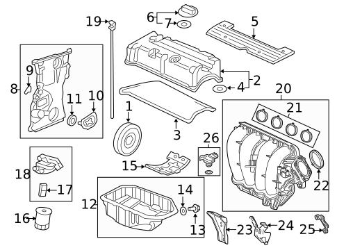 Throttle Body for 2014 Honda CR-V #0