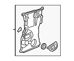 11410REZA01 - Engine: Front Cover for Honda: Civic, CR-V Image