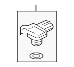 37830RNAA01 - Engine: M.A.P Sensor for Honda: Accord, Accord Crosstour, Civic, Clarity, CR-V, CR-Z, Crosstour, Element, Fit, HR-V, Insight, Odyssey, Passport, Pilot, Ridgeline, S2000 Image