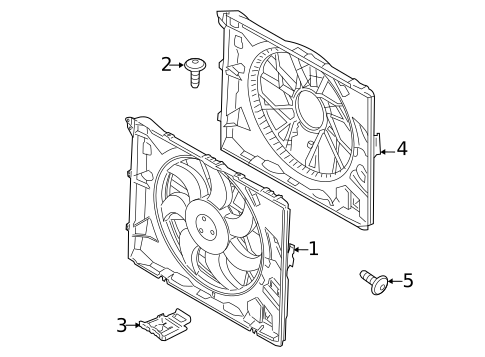 Cooling Fan for 2013 BMW 128i #0