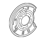 2194200144 - Brakes: Splash Shield for Mercedes-Benz Image
