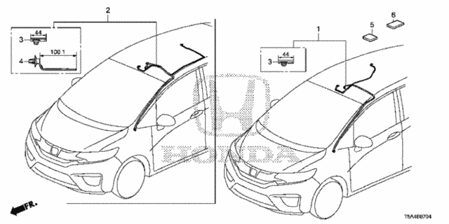 Wire Harness (5) for 2016 Honda Fit #0