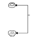 52631S84A01 - Suspension: Suspension Strut Mount Insulator for Honda: Accord Image