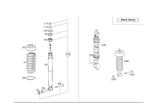 2093203813 - : Hydropneumatic Spring Leg for Mercedes-Benz Image