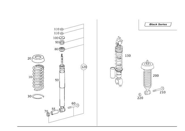 2093201913 - : Shock Absorber for Mercedes-Benz Image