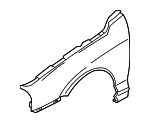 663102D031 - Body: Fender for Hyundai Image