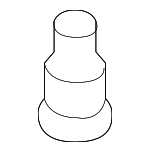 1491405000 - Body: Fender Liner Grommet for Hyundai Image