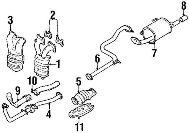 200309B400 - : Intermediate Pipe for Nissan: 200SX, Sentra Image