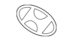 8634139000 - Body: Emblem for Hyundai Image