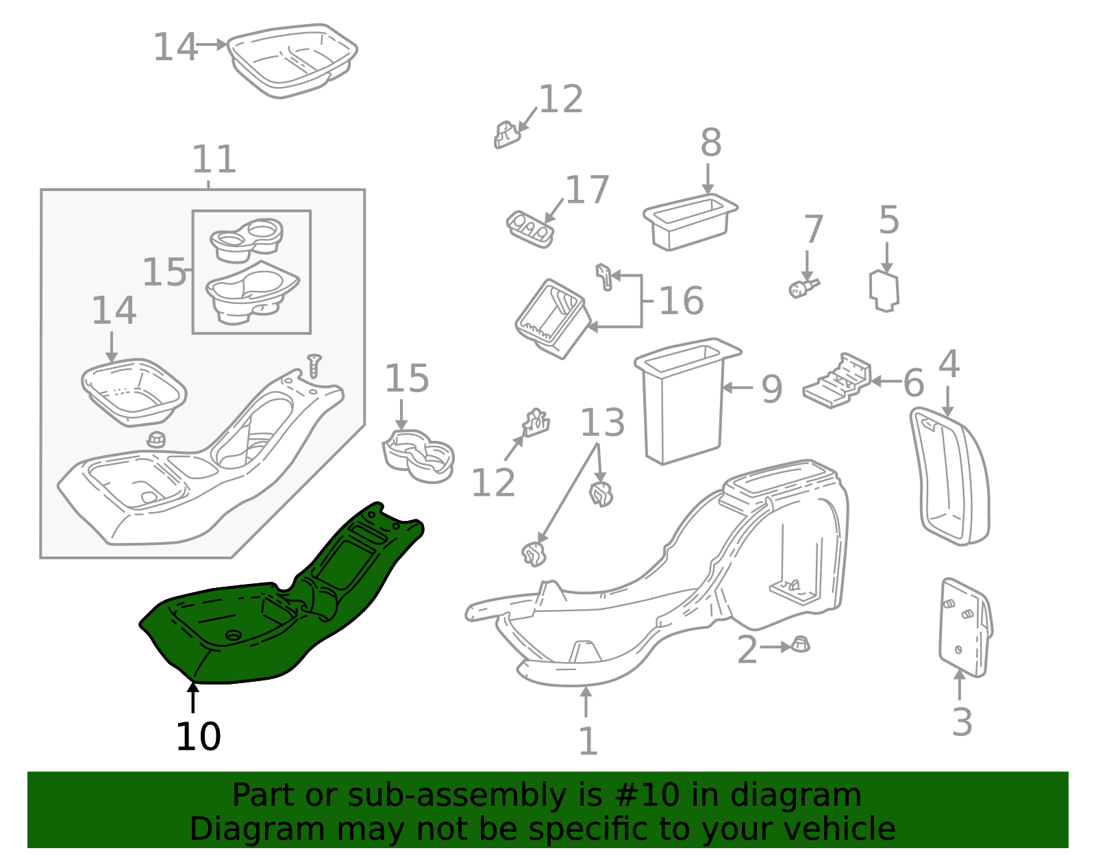 1999-2005 GM Trim Plate 15027325 | OEM Parts Online