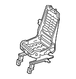 71120AE100 - Body: Seat Back Frame for Toyota: Sienna Image