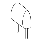 7191008010B0 - Body: Headrest for Toyota: Sienna Image