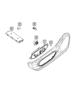 68518923AB - Electrical: Power Seat Switch for Jeep: Grand Wagoneer, Wagoneer Image