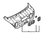 817502D200 - : Lower Trim Panel for Hyundai Image
