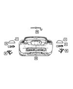 5029669AA - Electrical: Taillamp Wiring for Dodge: Viper Image