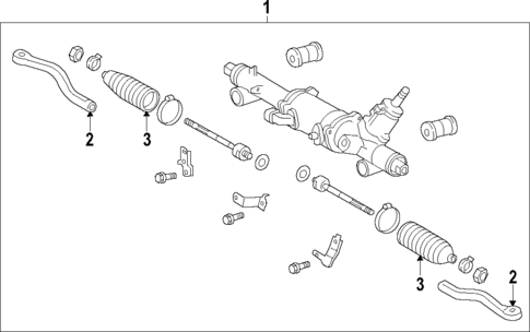 Steering Gear & Linkage for 2017 Lexus RC Turbo #0
