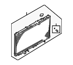 MR597141 - Cooling System: Radiator for Chrysler: Sebring | Dodge: Stratus Image